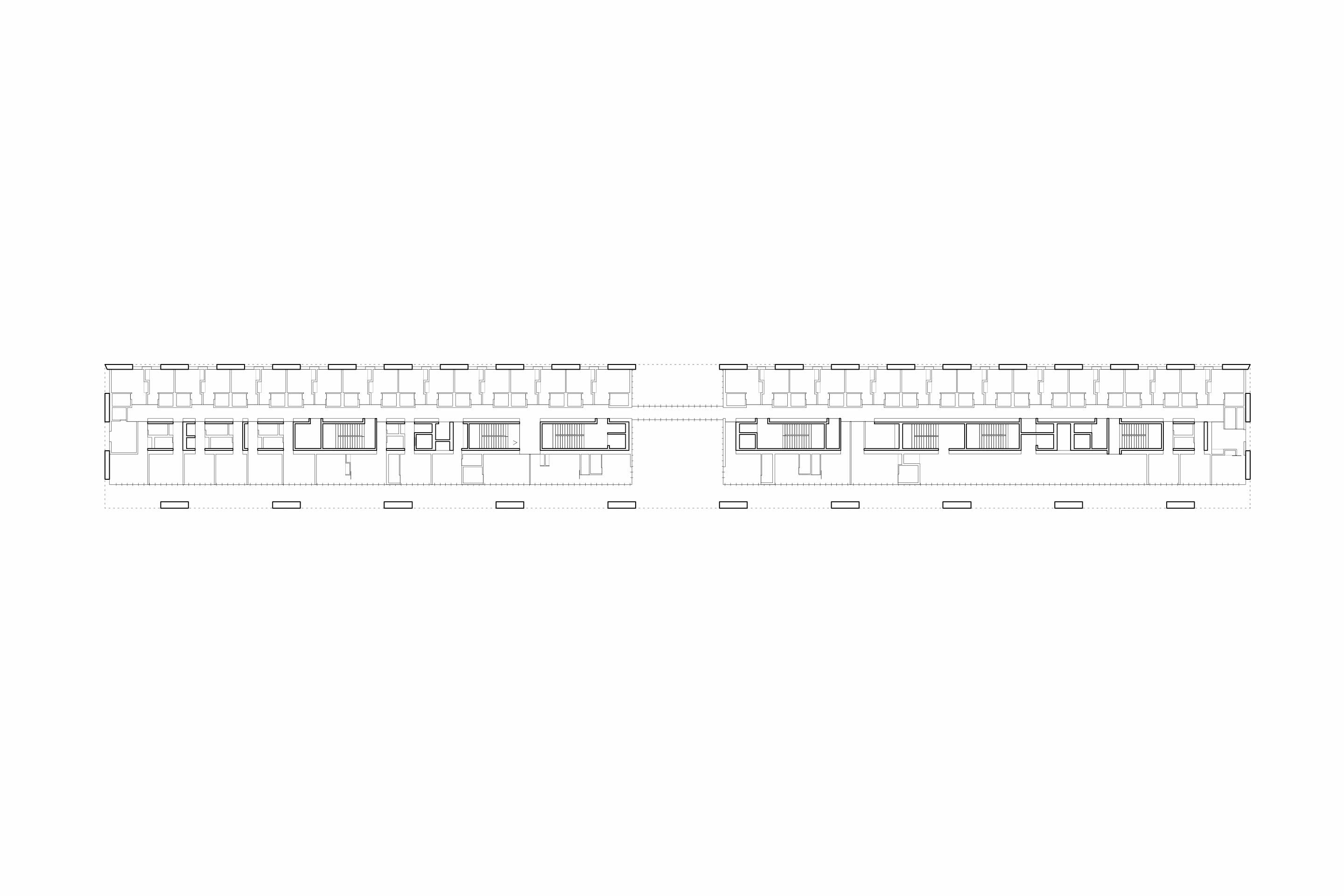 Plan du 1er étage : hôtel d’application