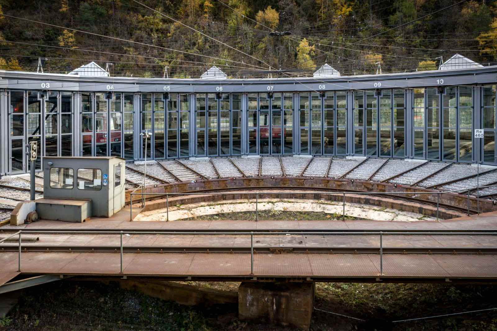 Rénovation de la Rotonde SBB/CFF à Brig