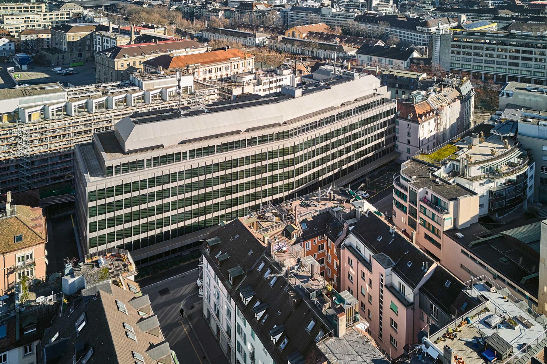 2. Rang: Müllerstrasse 16/20, Zürich Ilmer Thies Architekten AG, Zürich, Fassadenplanung: Feroplan Engineering AG, Zürich, Fassadenbau: Aepli Metallbau AG, Gossau (SG)