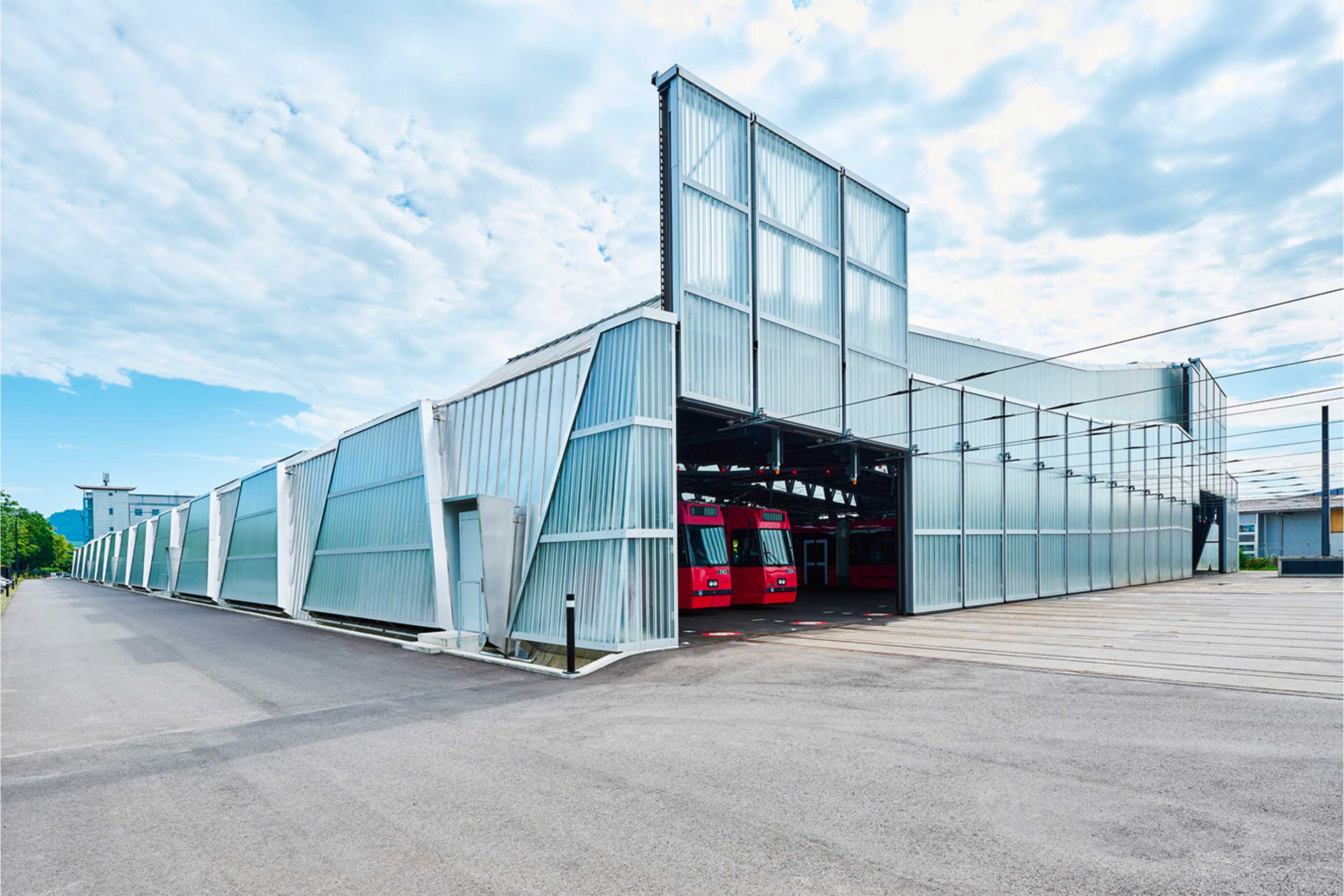 3ème place: extension du dépôt de tram, Berne Penzel Valier AG, Zurich