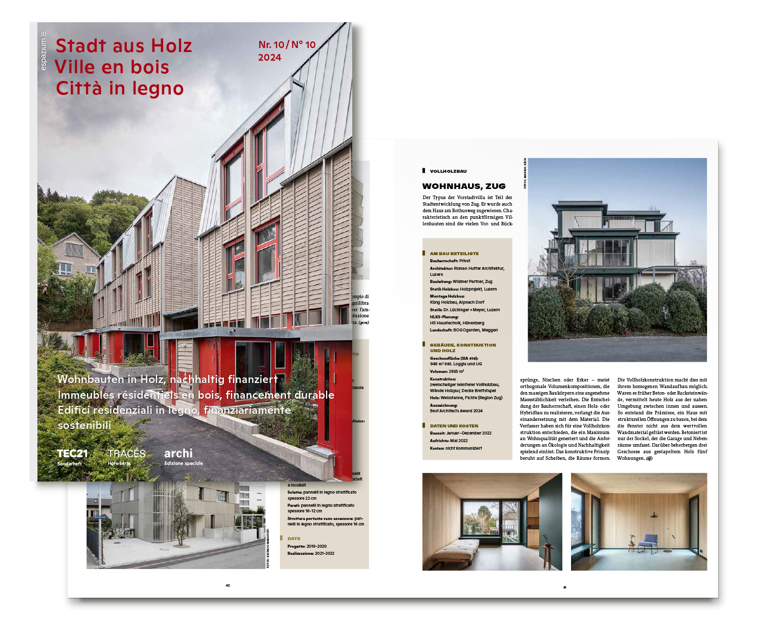 Nachhaltige Holzbauten Stadt aus Holz BAFU