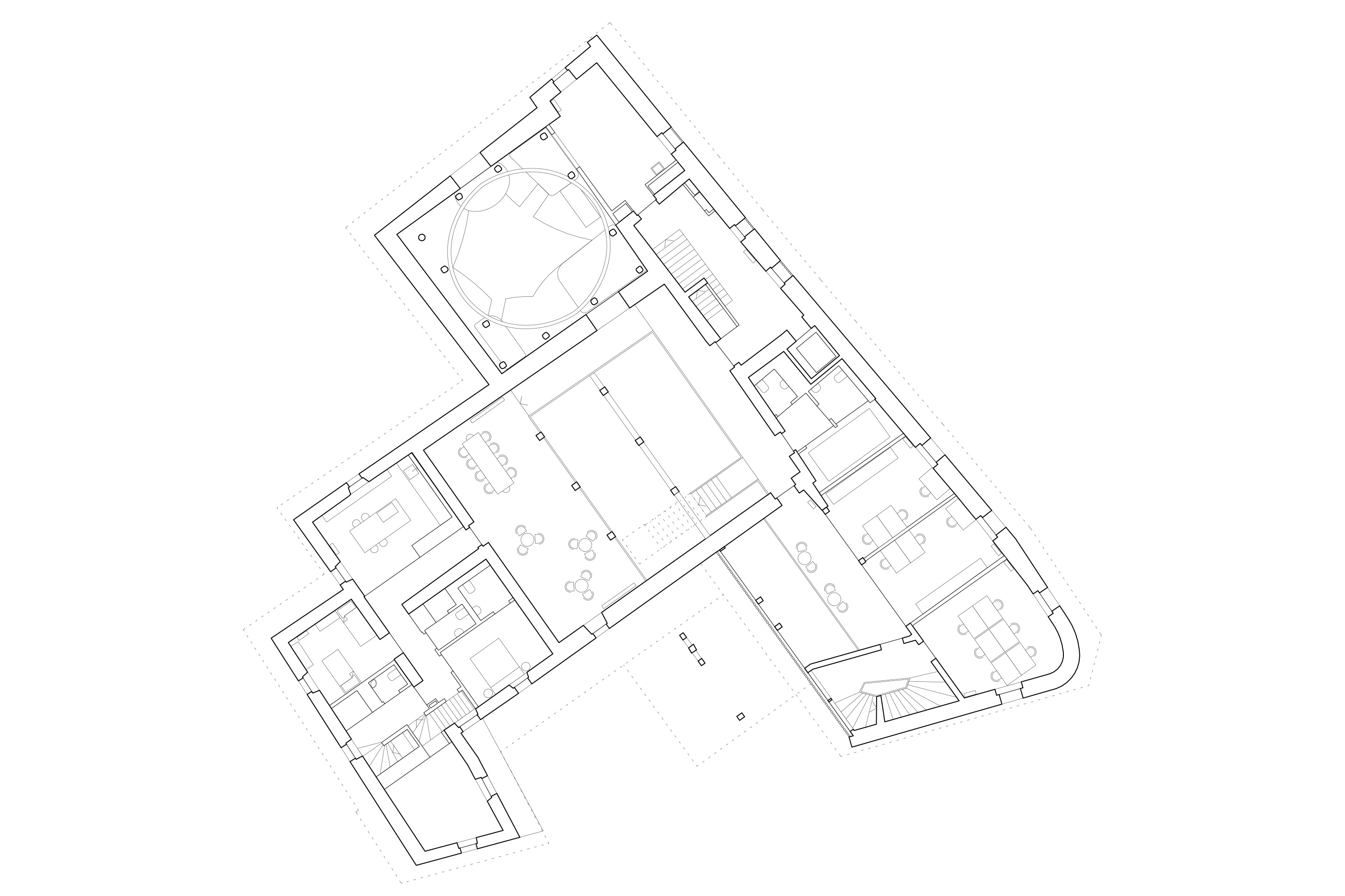 Plan du 1er étage