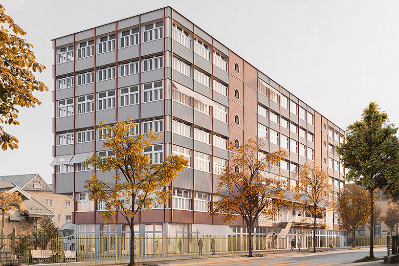 Anstelle der heutigen Autowaschanlage an der Hohlstrasse wird mit dem Gebäude X bald ein siebengeschossiger Neubau entstehen. Der Bau soll Raum für produzierende Kleinbetriebe und nicht klassische Dienstleistende bieten – ein Novum im ­Ge­bäudepark von Zürich-­Altstetten. Der Siegerentwurf des Teams um Gigon Guyer Architekten passt optisch in das Werkstadt-Ensemble.