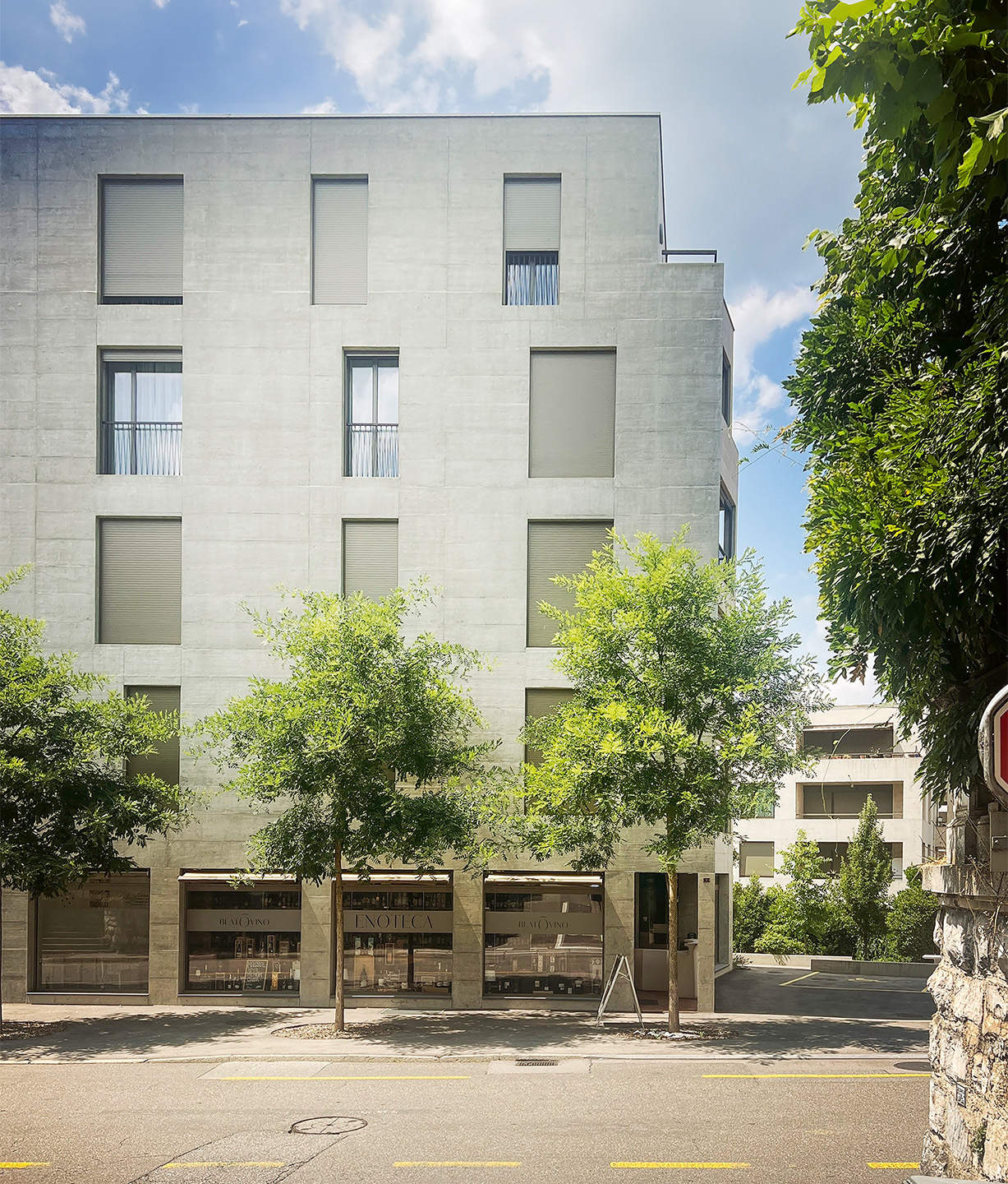 Complesso commerciale e residenziale via Turconi, Mendrisio