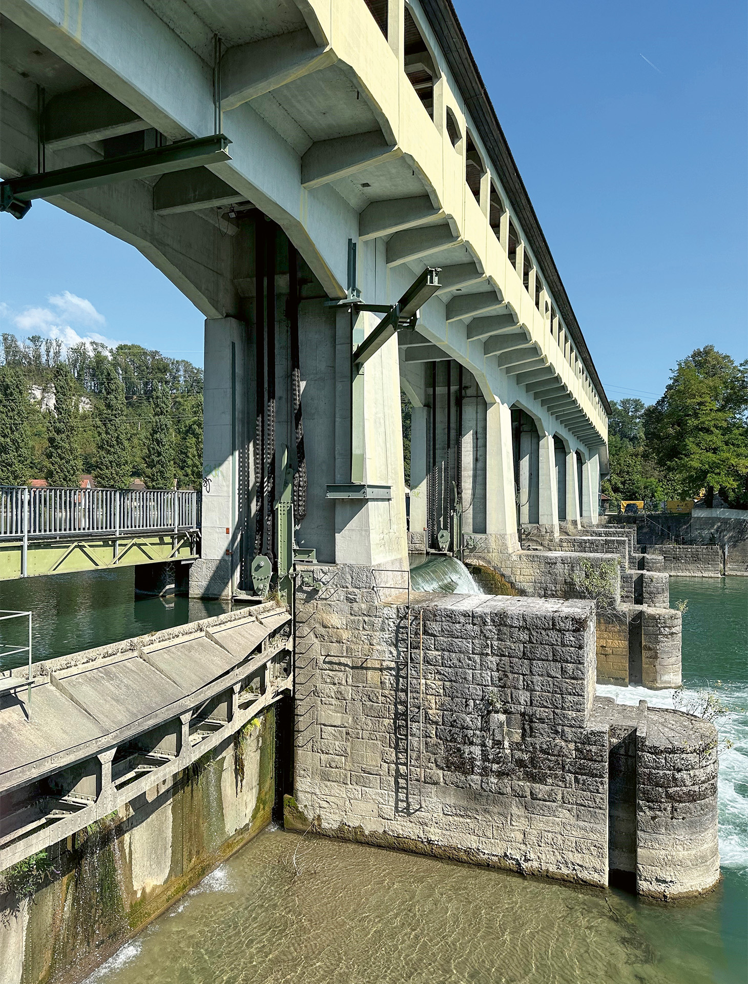 Stauwehr-Winznau-Aare-Schützen