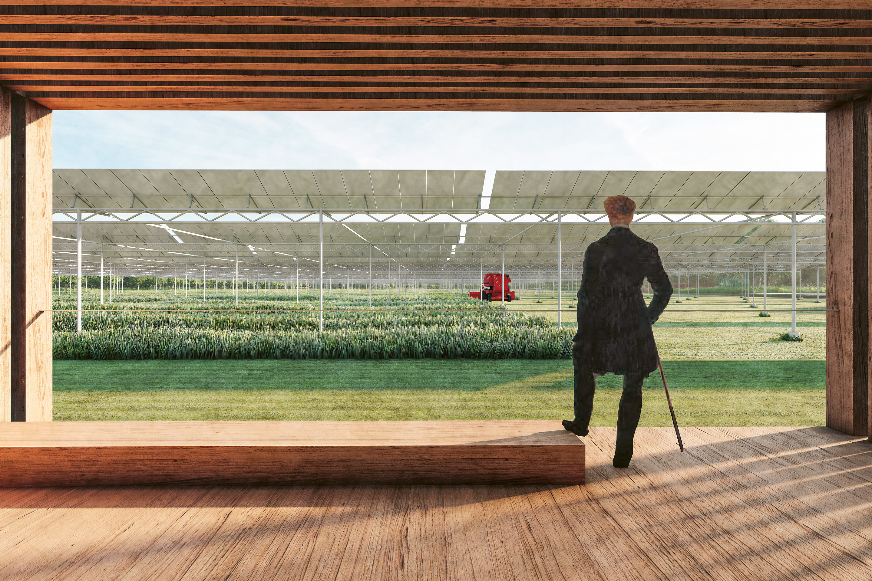 «Arising Landscapes», deuxième prix du concours «Agrivoltaics forNoah’s Ark», B2B Arquitectos