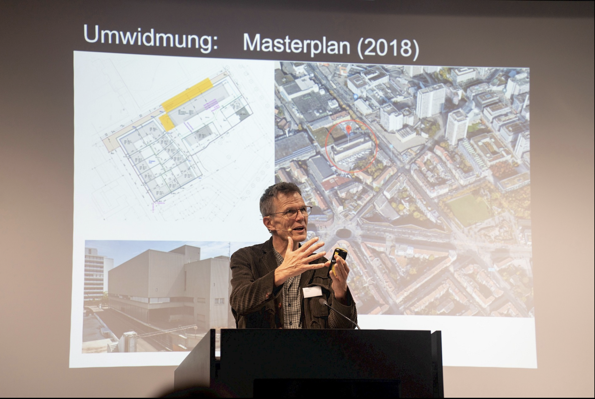 Philipp Esch espone al Forum ospite a Mendrisio, l'intervento «Whatever space and time mean, place and occasion mean more» (Aldo van Eyck)