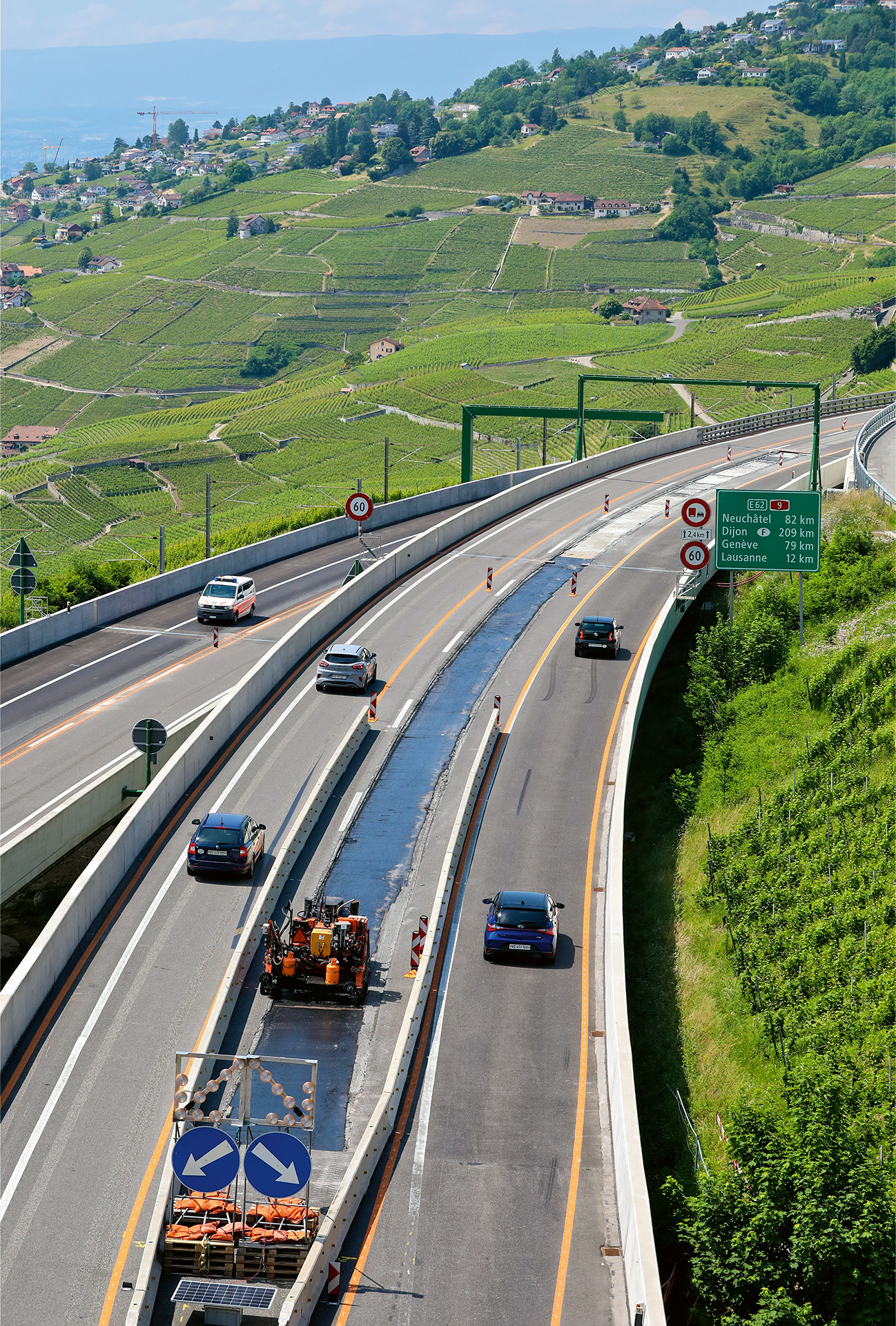 autoroute-Pont de Cornallaz