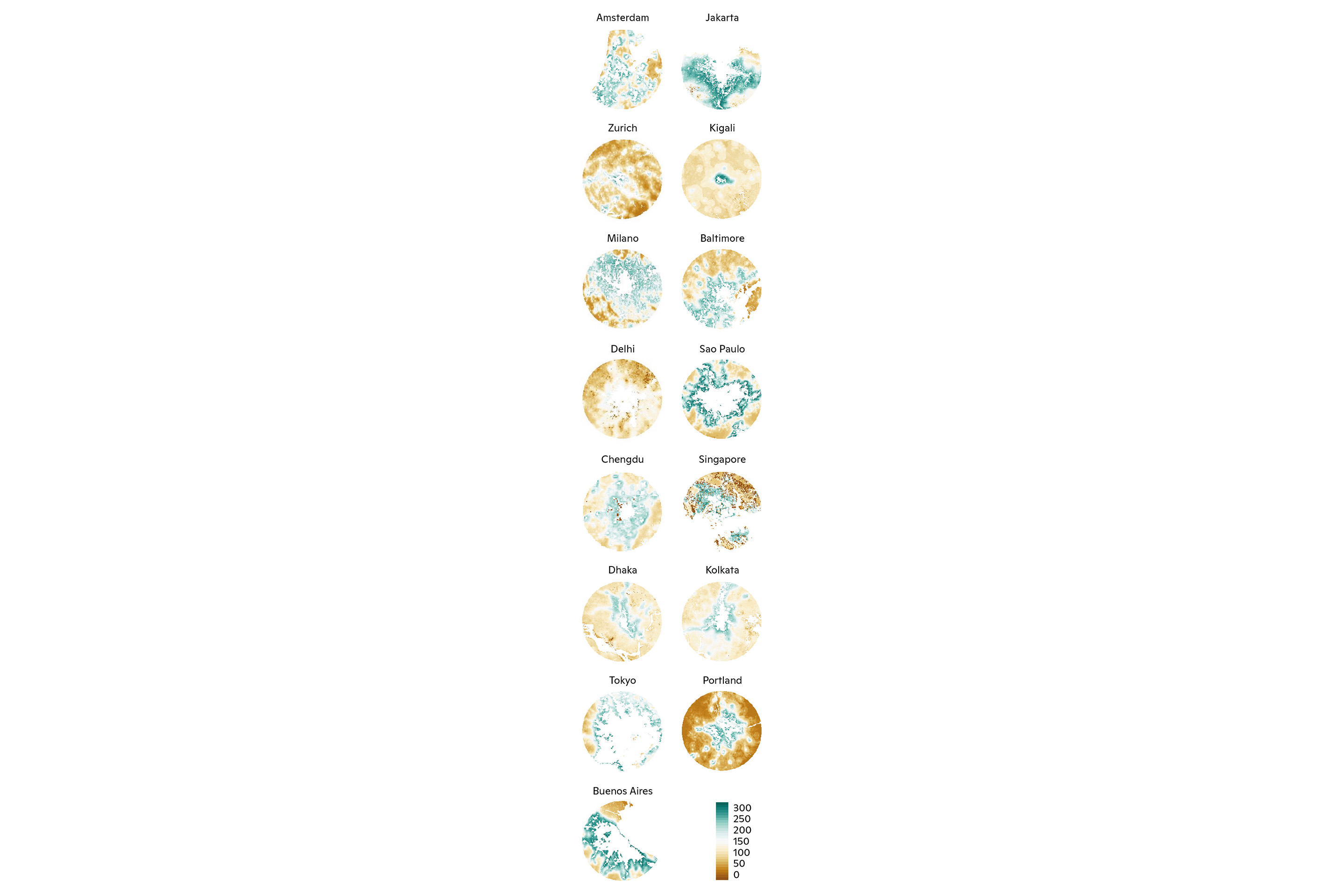 Future Cities Laboratory: Rural-urban gradient (RUG) maps of agrarian-urban (AGURA) regions.
