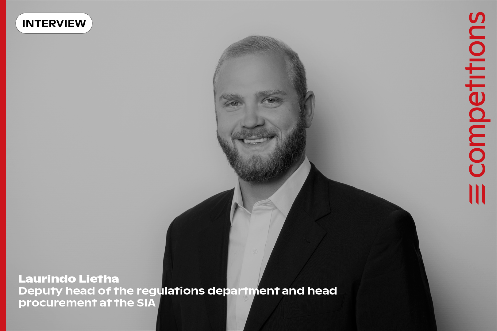 Deputy head of the regulations department and head procurement at the SIA
