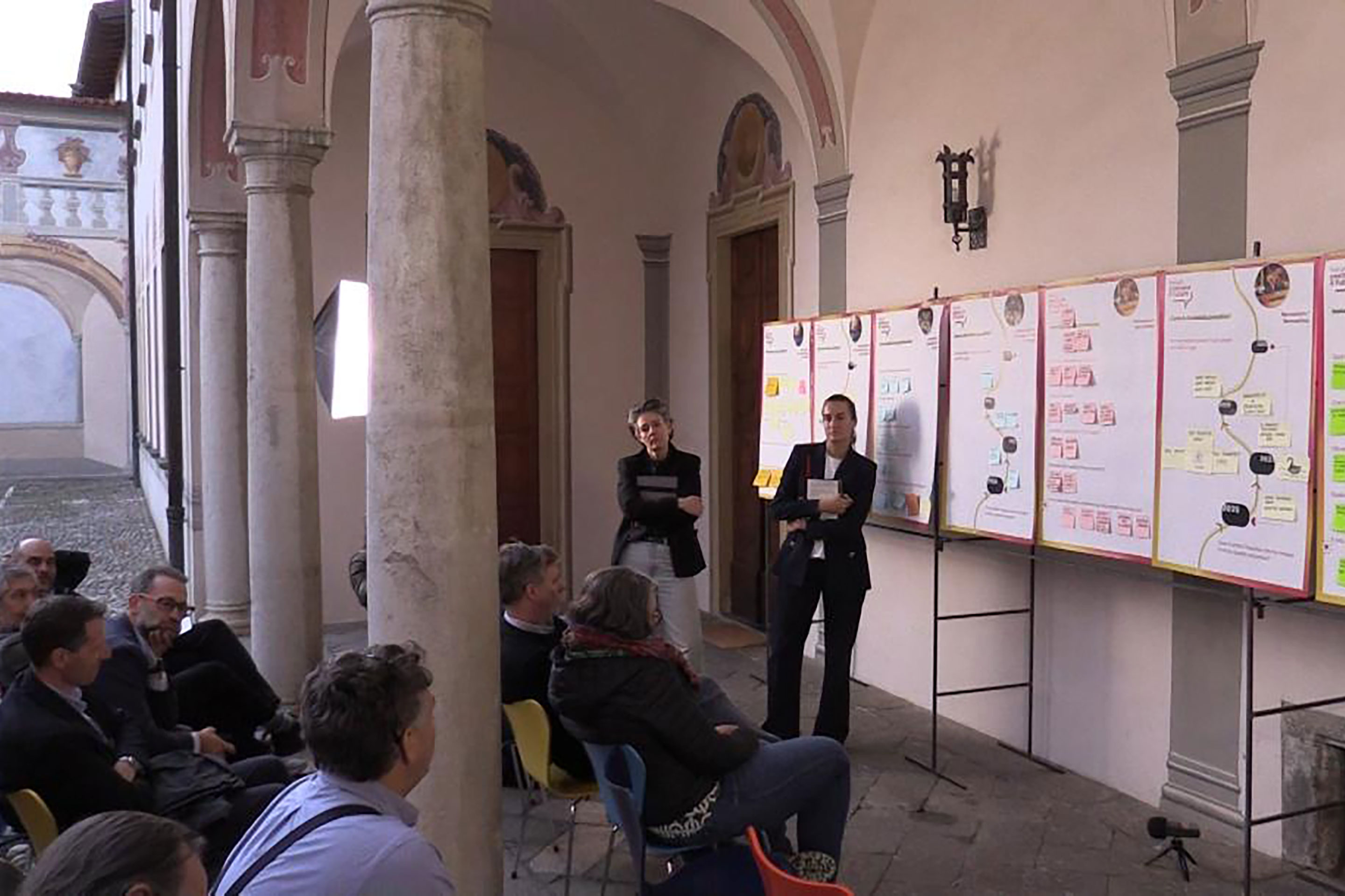 La comparaison finale à la fin du workshop