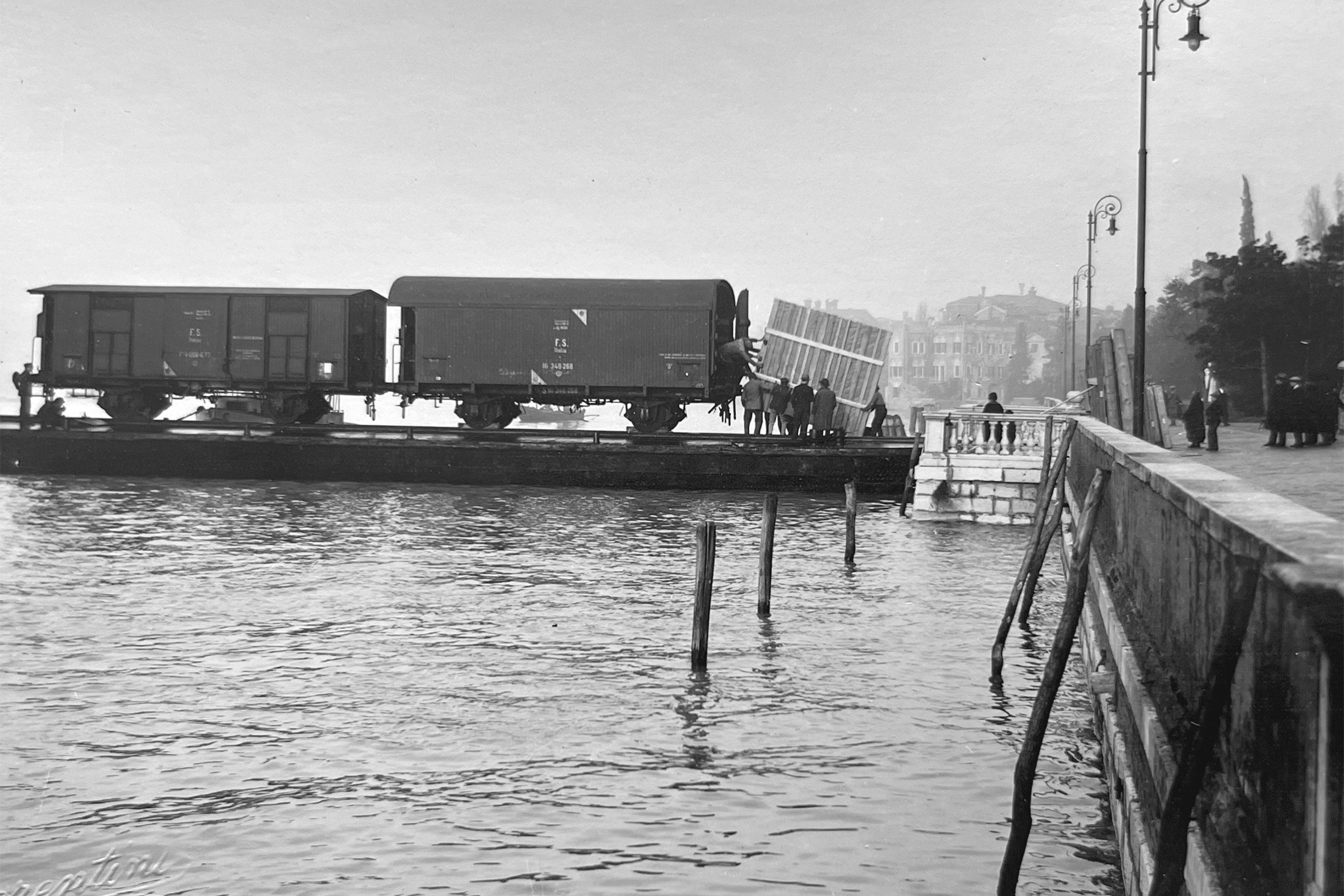 Die Kunst kommt nach Venedig, 1938.