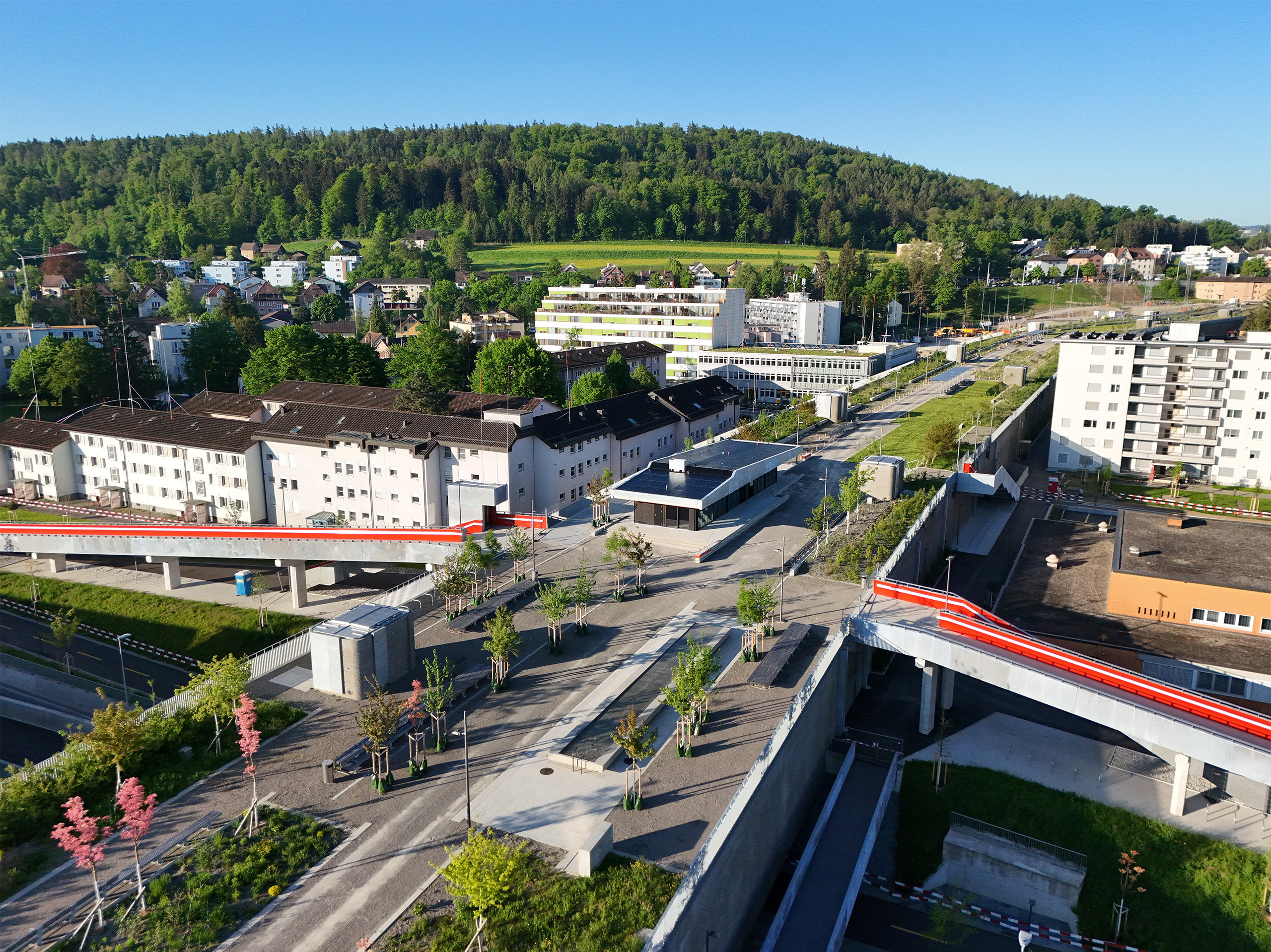 Rampen Ueberlandpark Zuerich Schwamendingen