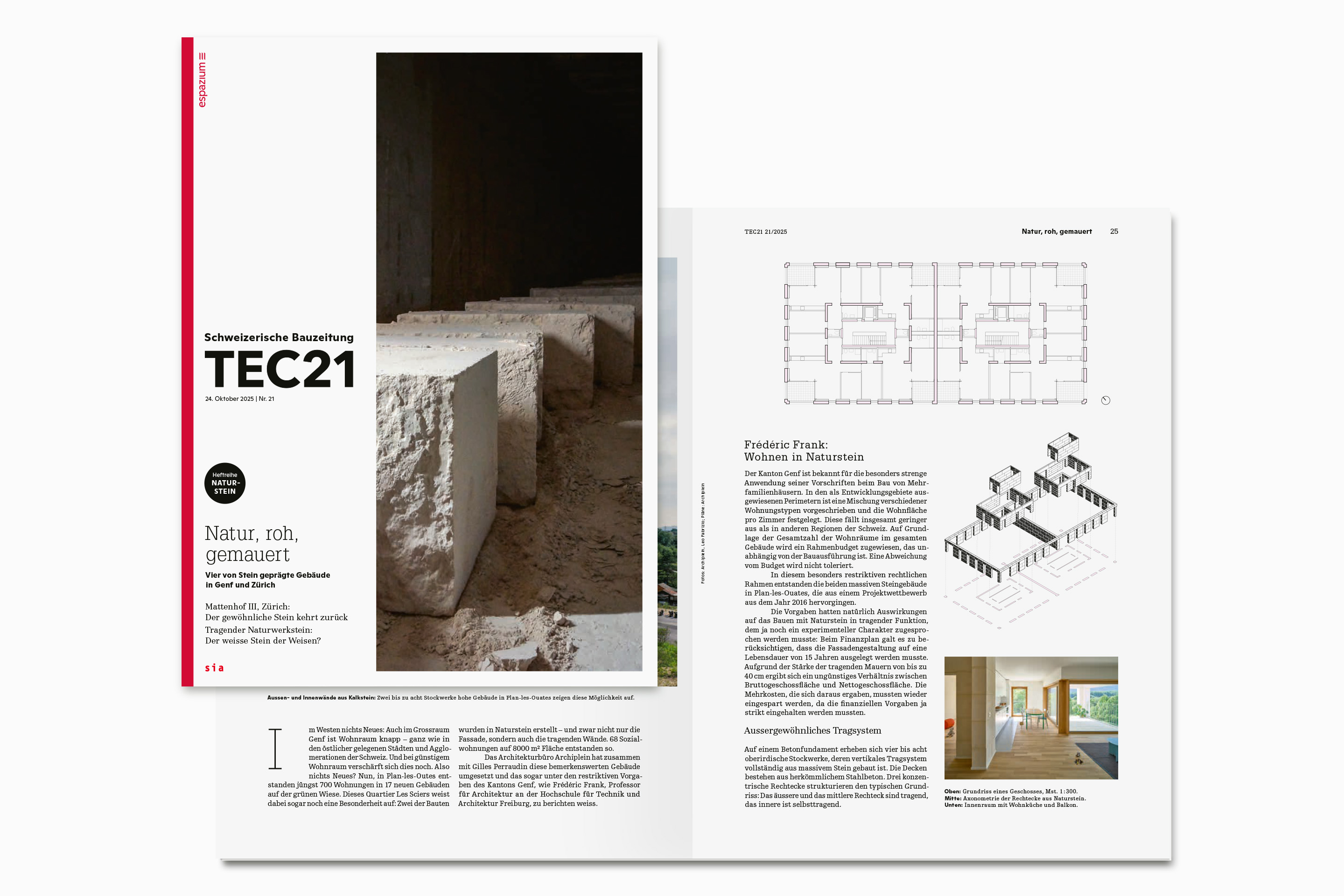 Cover Inhalt Editorial Naturstein