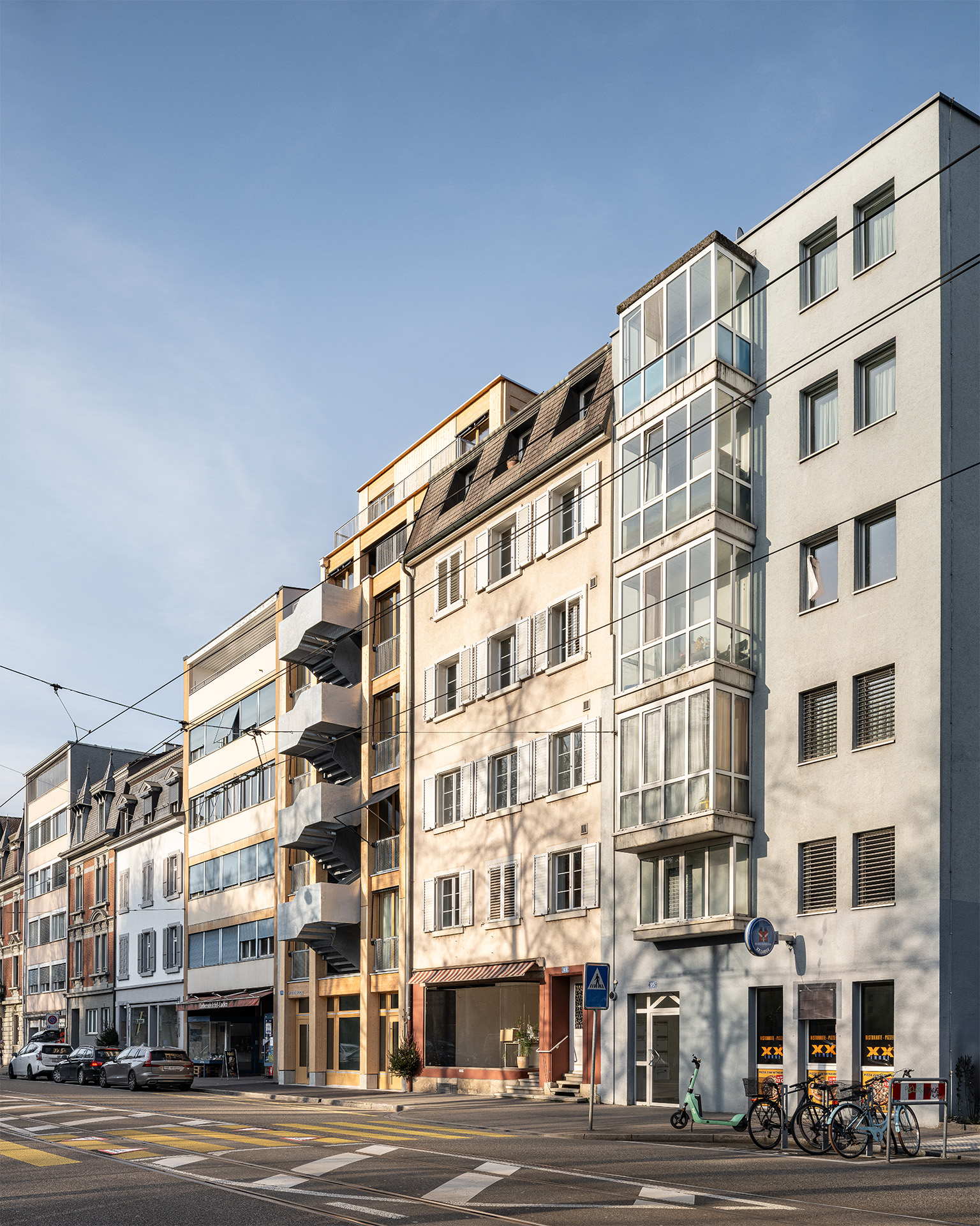Townhouse Basel Hildebrand Strassenflucht
