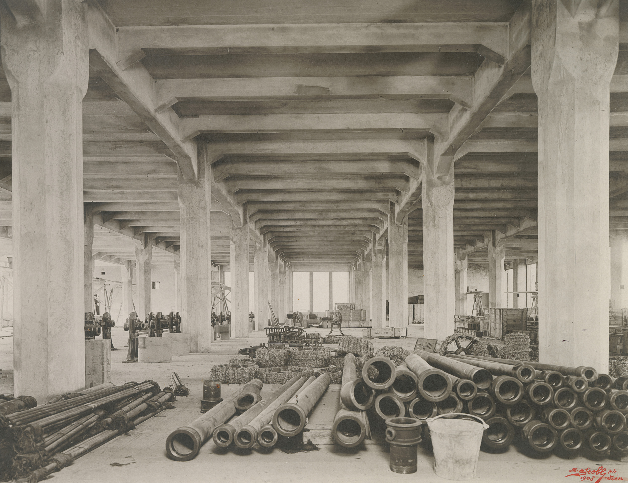 Spinnerei Danubius, Pressburg 1908