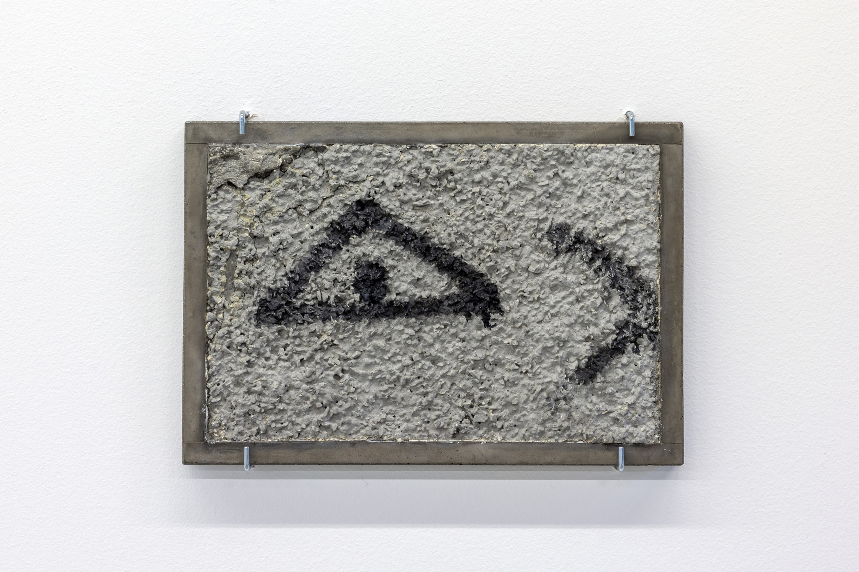 Detailansicht von Harald Naegelis erhaltenem Graffiti aus der Tiefgarage des ETH-Hauptgebäudes.