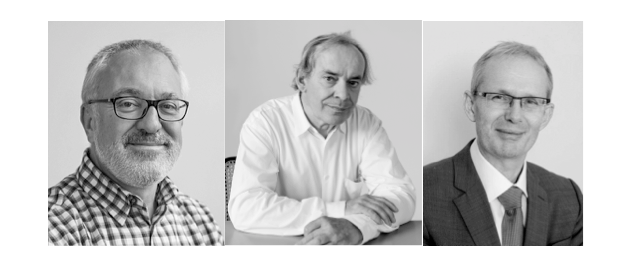 Im Gespräch (v.l.n.r.) : Patrick Gmür, Marcel Meili, Wilhelm Natrup.