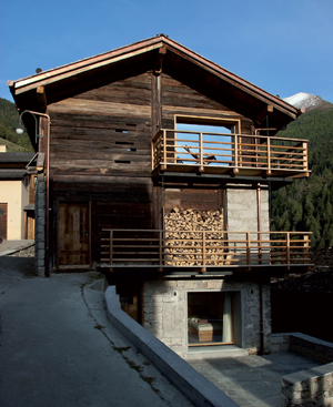 Une grange reconvertie en gîte