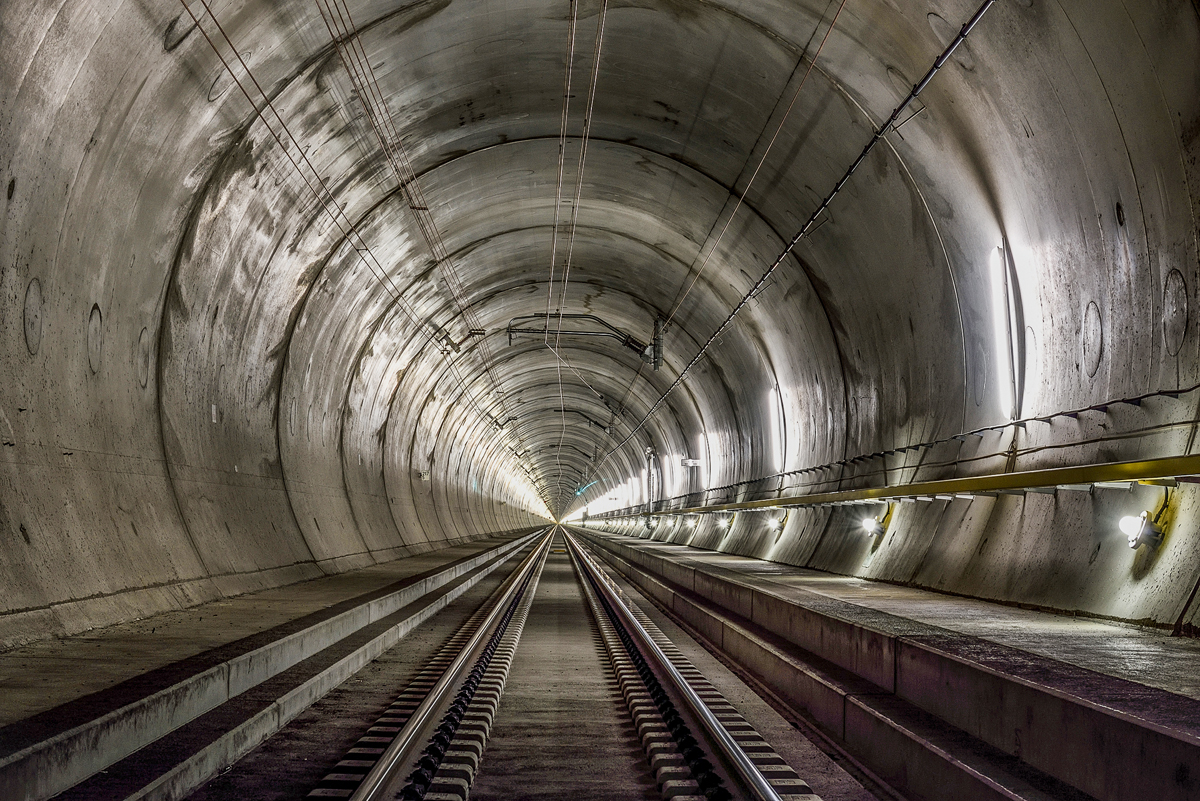 Der Gotthard-Basistunnel ist Thema der Eröffnungsveranstaltung des Swissbau Focus am 12. Januar 2016.