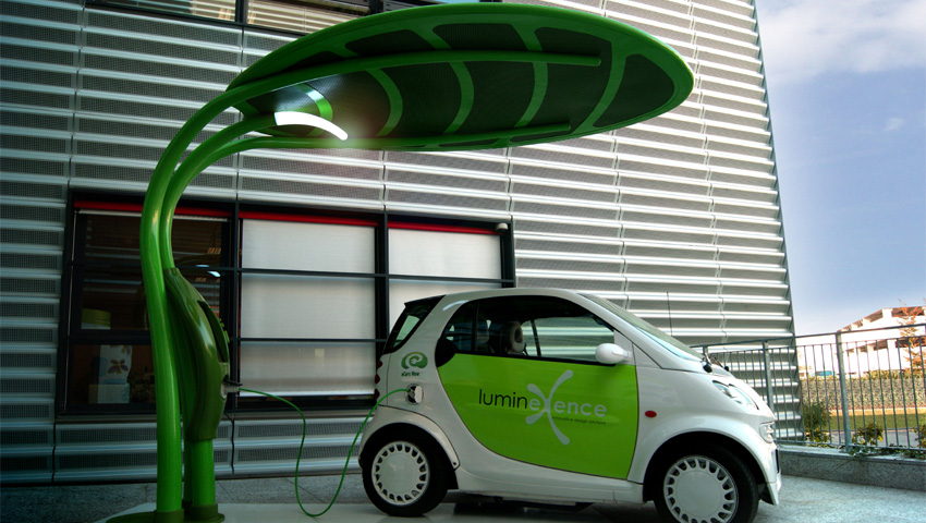 Pensilina fotovoltaica Lotus, Giancarlo Zema Design Group