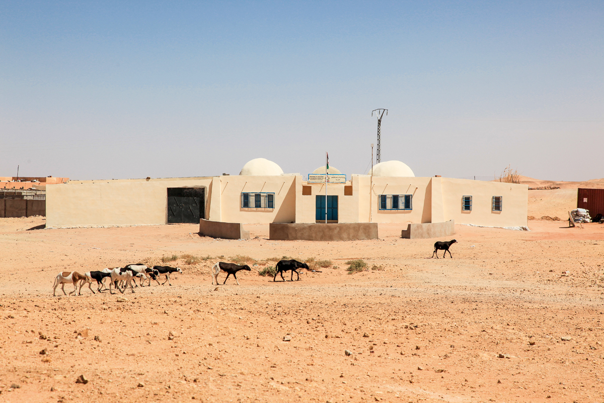 Das Ministerium für Städtebau und Wiederaufbau ist Teil der eigenständigen Verwaltung des saharauischen Flüchtlingslagers Rabouni in Algerien.