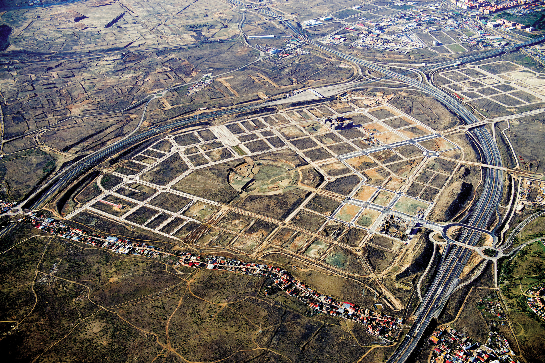 Projet d’urbanisation spéculative dans la région de Madrid