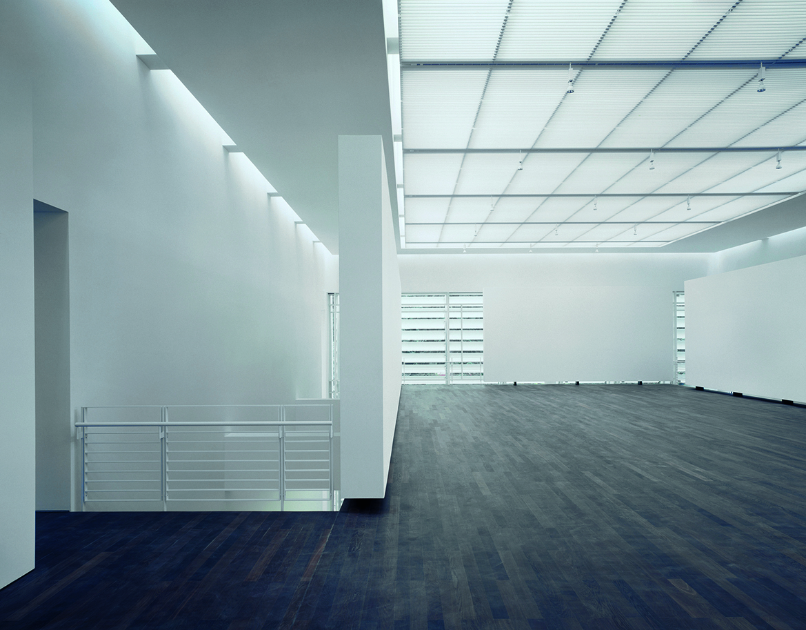 Particolare di una sala all’interno del museo Frieder Burda.