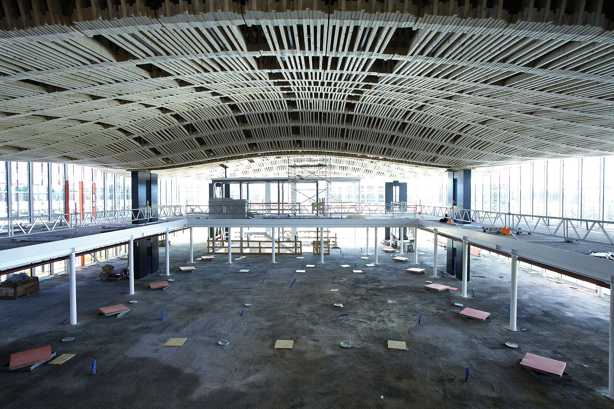 Vue du Arch_Tec_Lab, basé sur le BIM, à l’Institut pour la technologie en architecture (ITA) de l’EPFZ