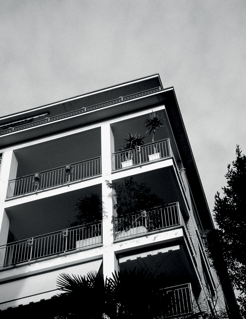 Rino e Carlo Tami, Casa d’appartamenti Solatia a Lugano, 1955.