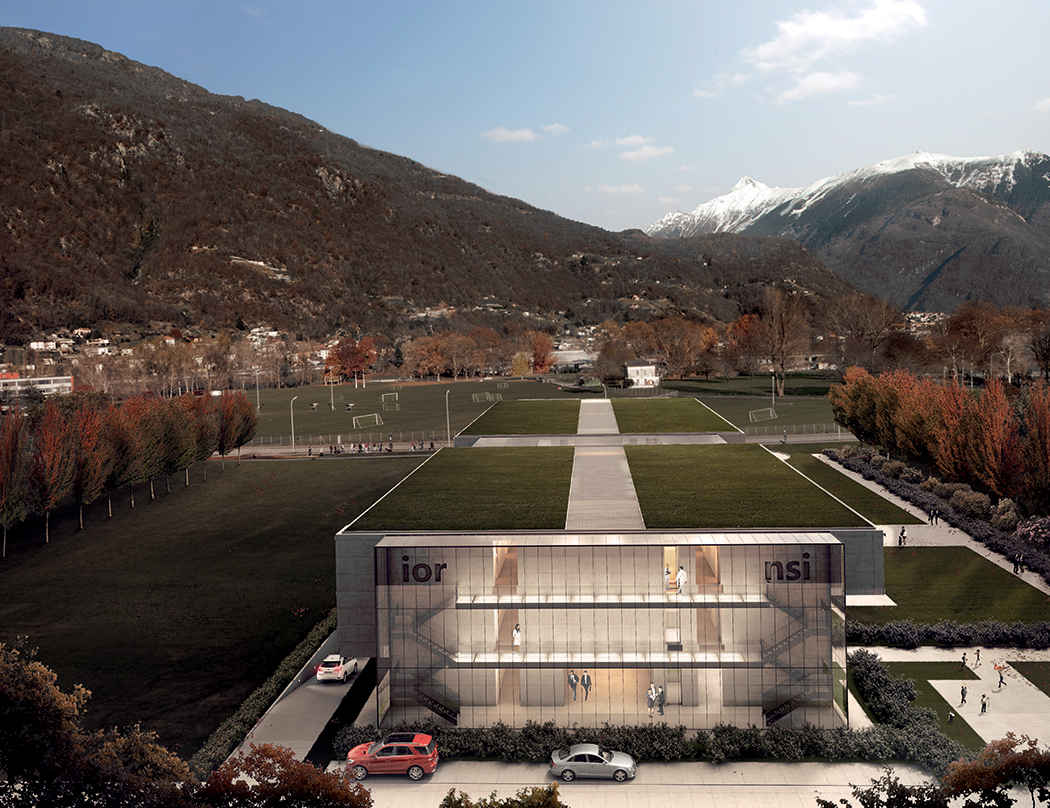 Render del progetto dell'IRB.