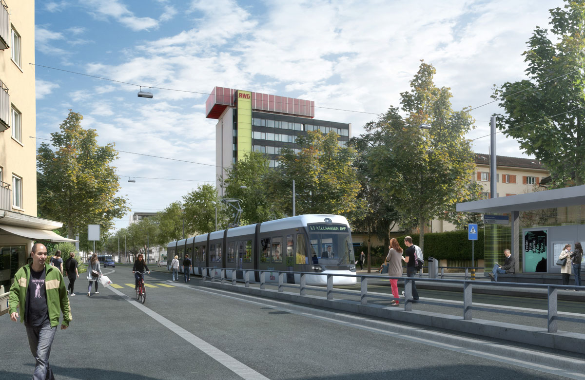 Schwerpunkt im Agglomerationsprogramm: 2. Etappe der Limmattalbahn
