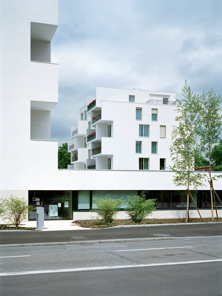 Siedlung Frieden von pool Architekten. Bauträgerschaft: SAW Stiftung Alterswohnungen der Stadt Zürich.