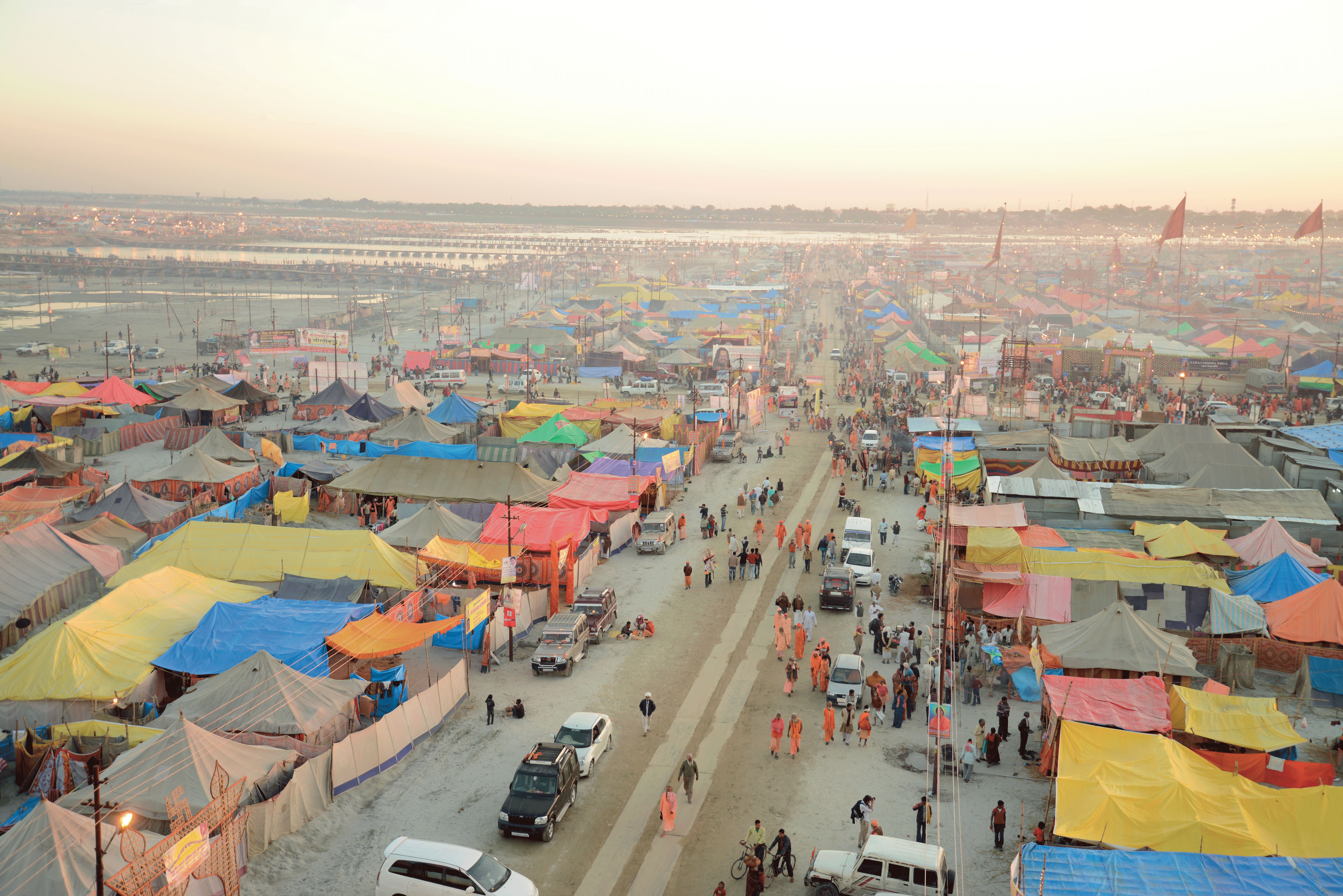 Mapping Kumbh Mela, 2013, Inde, Rahul Mehrotra et Felipe Vera Benitez, architectes