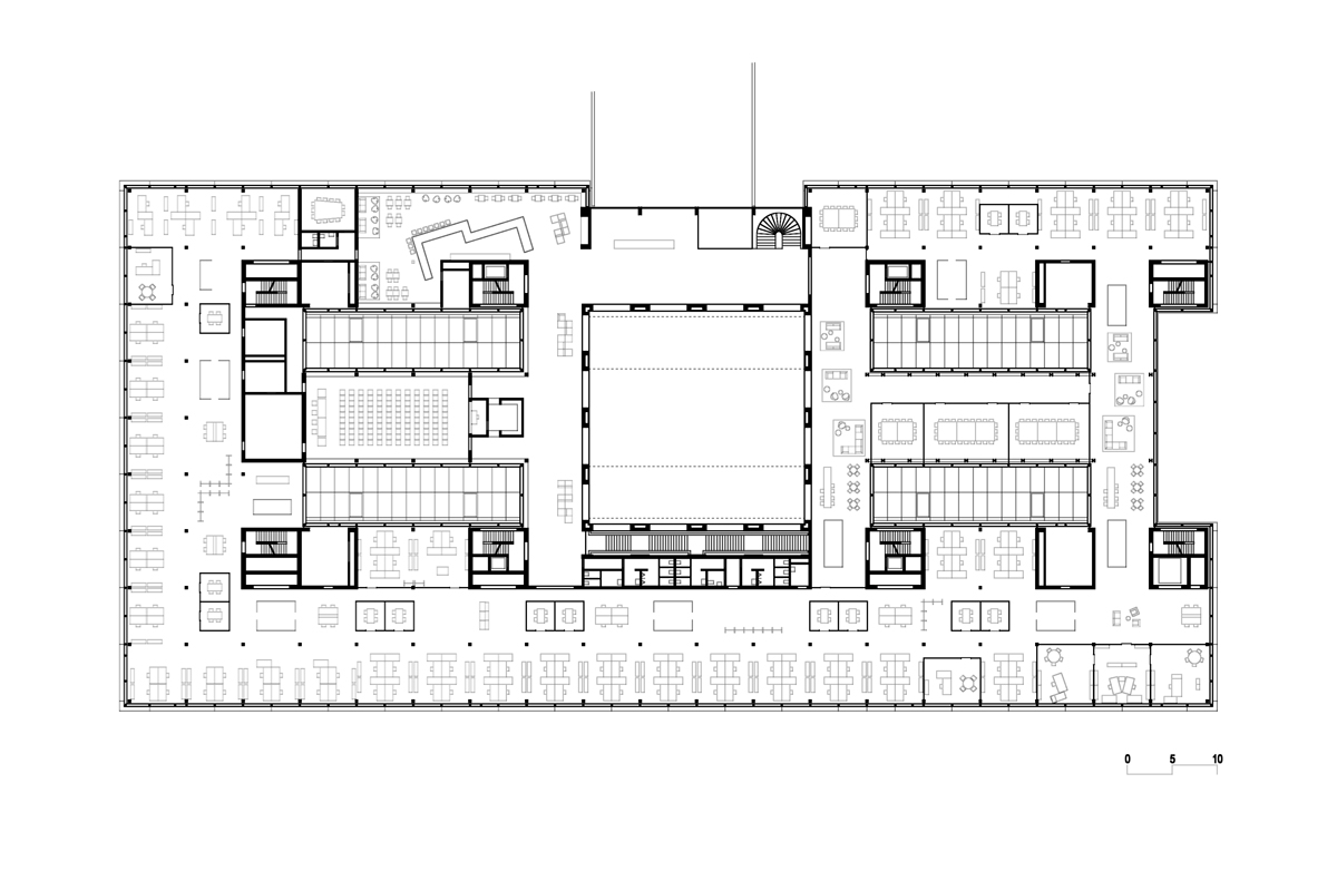 Grundriss Eingangsgeschoss (Ebene 2).