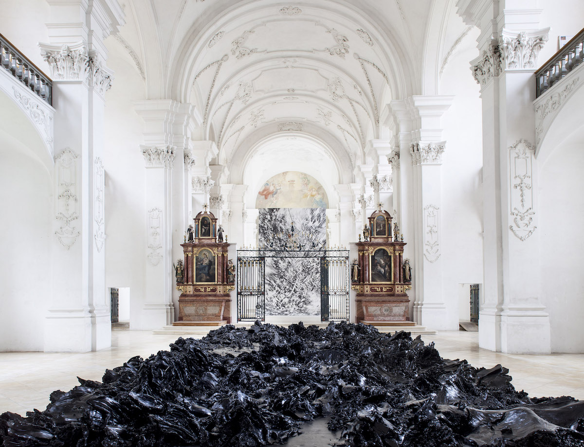 Julia Steiner, here and where, Abbatiale de Bellelay, 4.6.–11.9.2016, Bellelay BE.