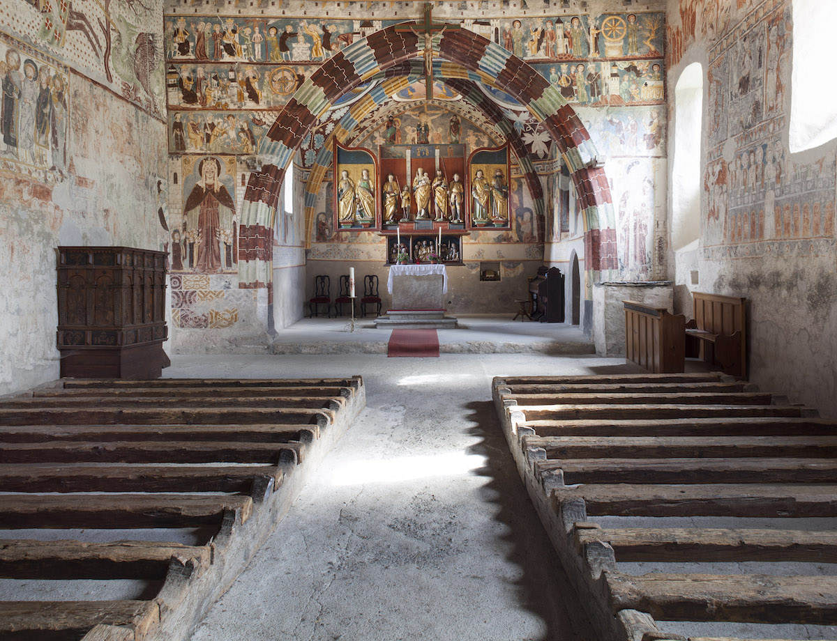 Kirche Sogn Gieri, Rhäzüns GR.