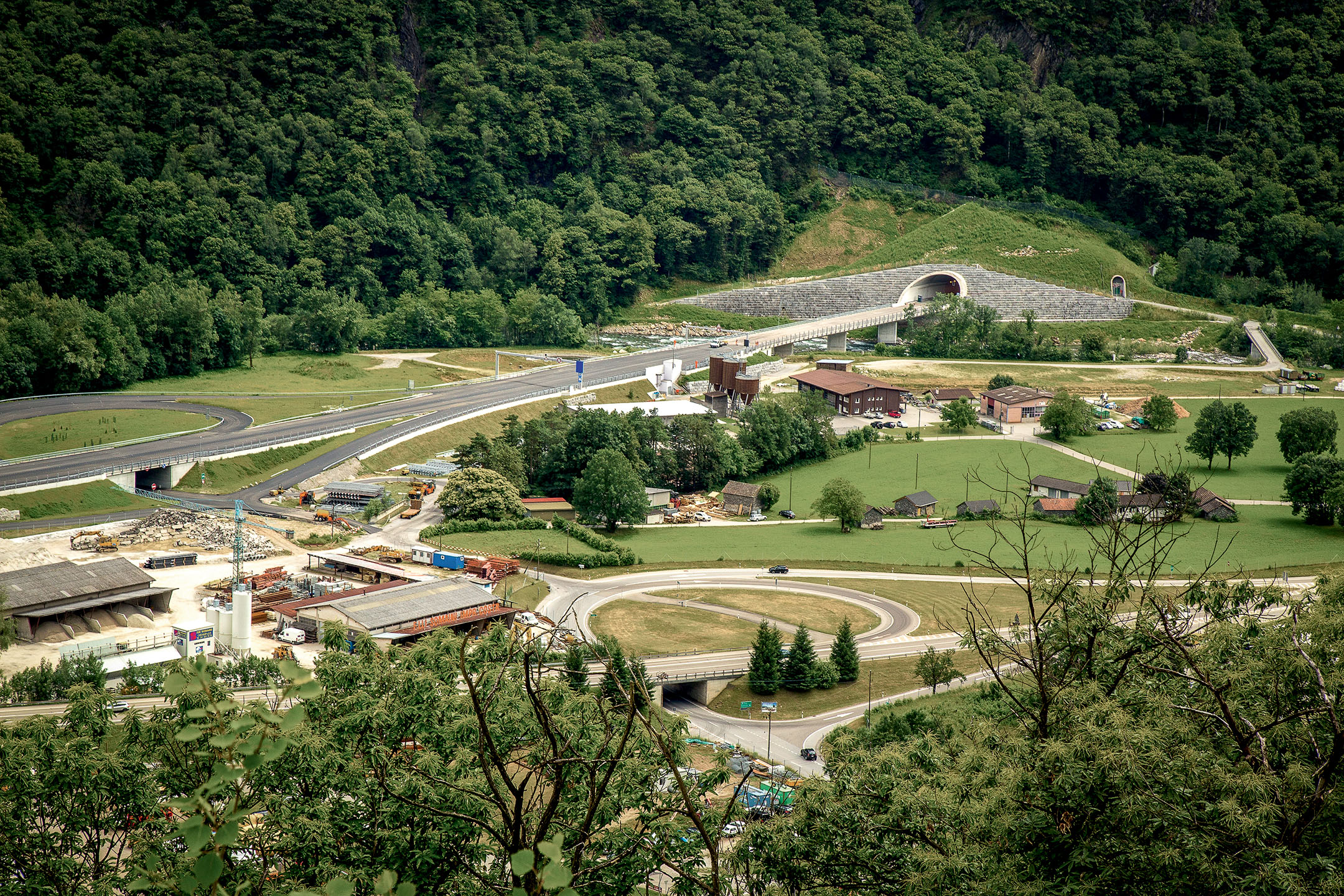 La circonvallazione di Roveredo.