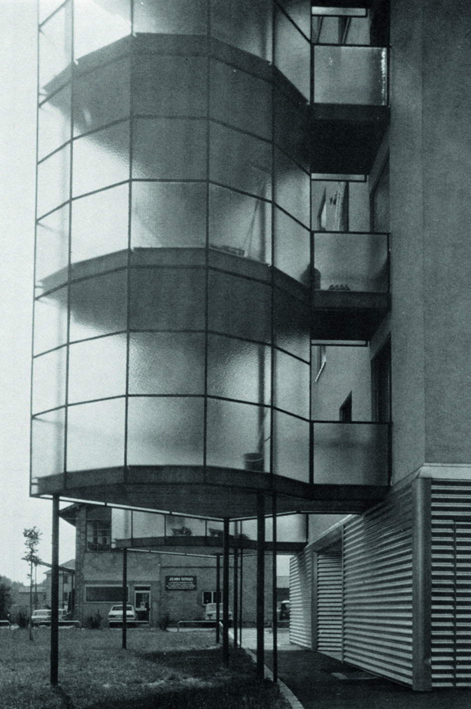 Roberto Bianconi, Edificio Veturia alle Semine, Bellinzona.