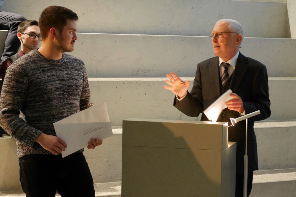 Marvin Schwendener, Prof. Dr. Anton Steurer.