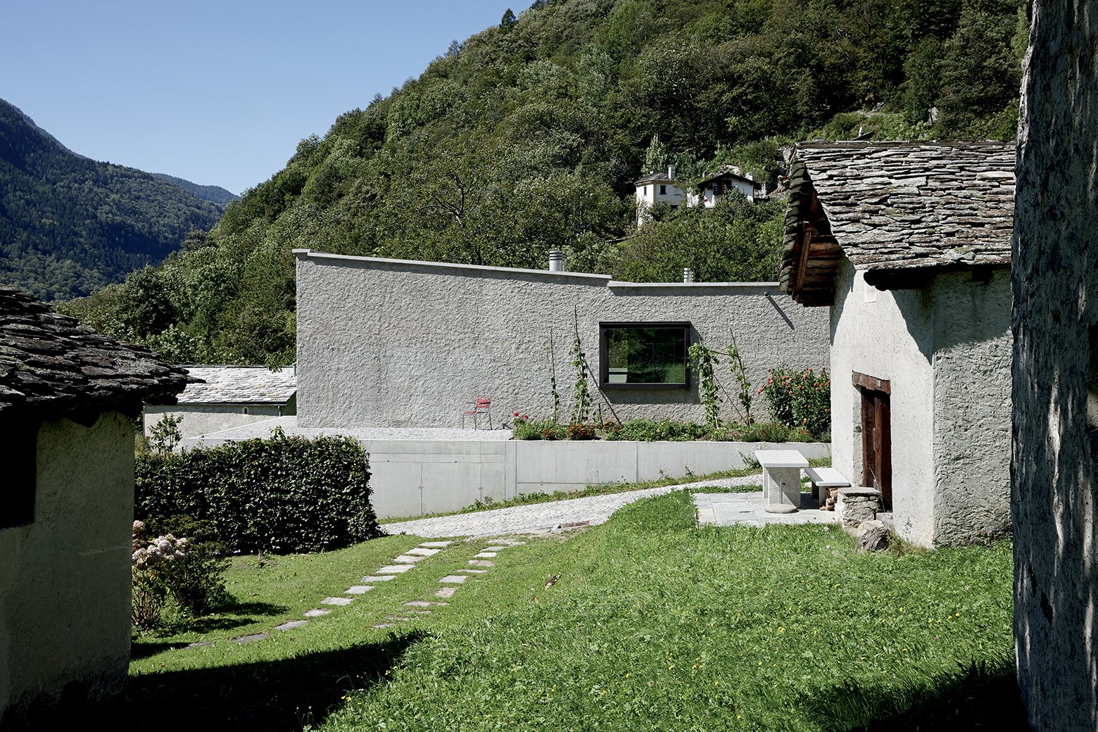 Armando Ruinelli, casa unifamiliare a Castasegna.