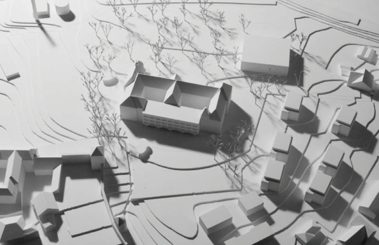 Photographie de la maquette 1:500