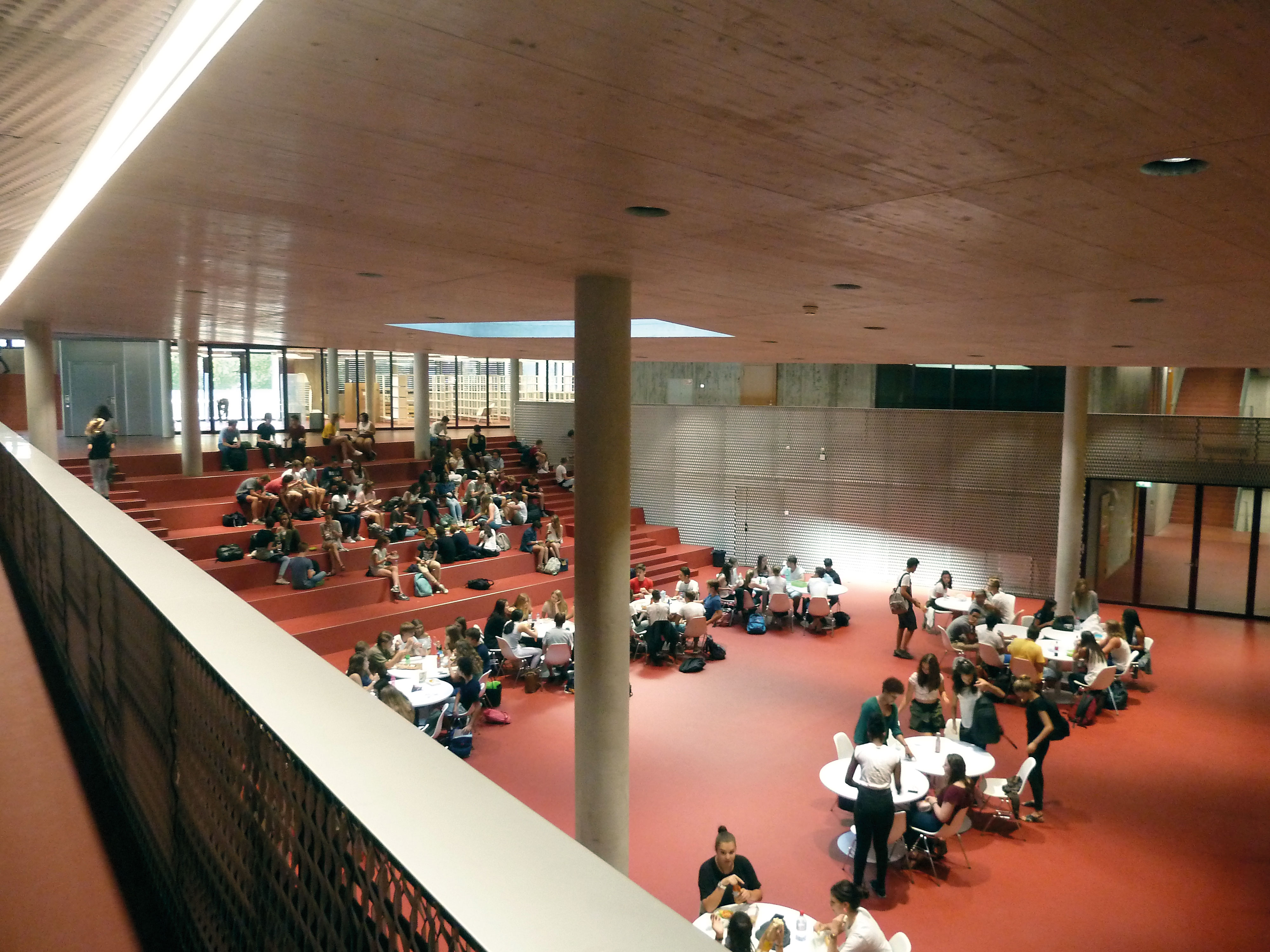 Vue de l’aula