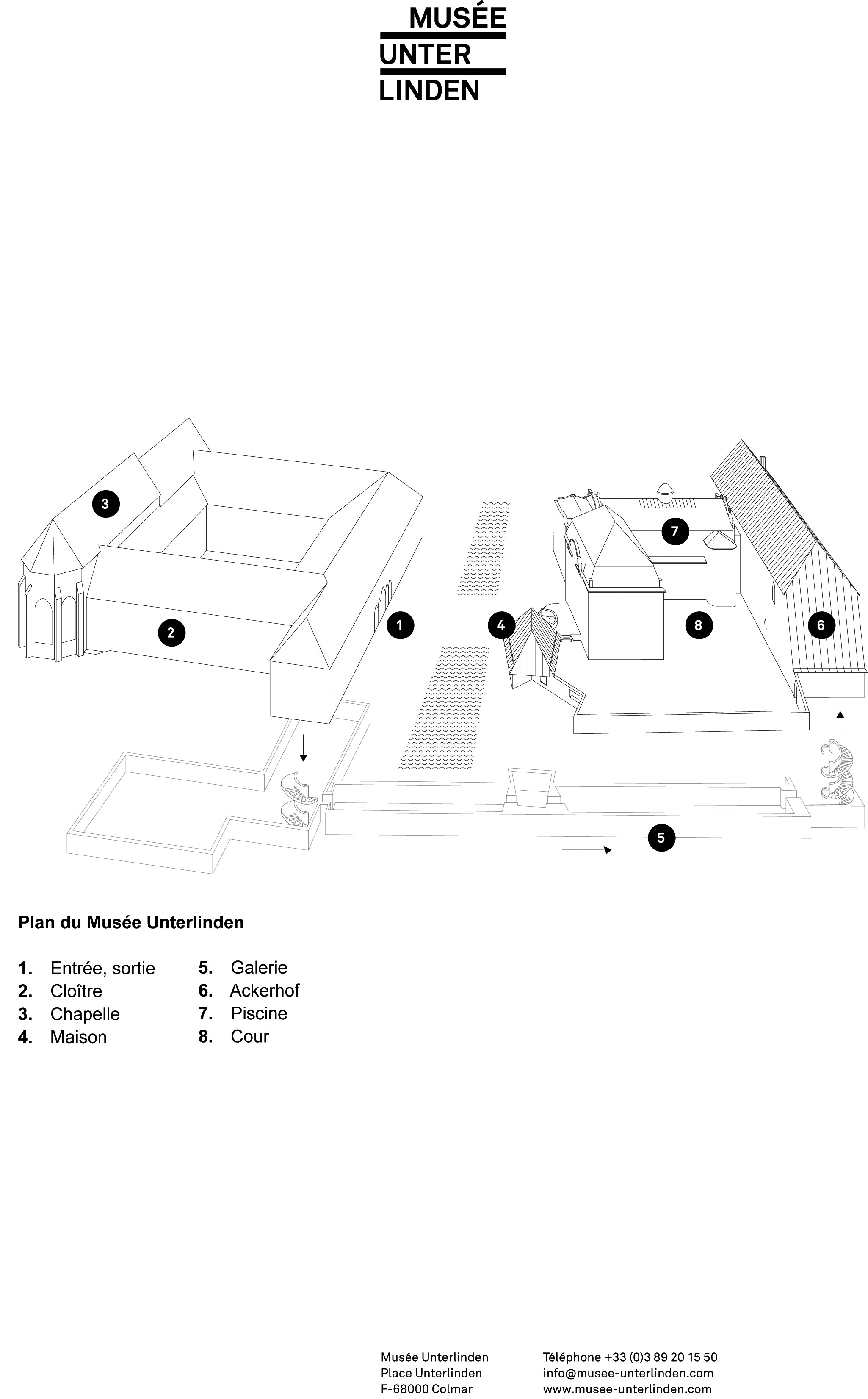 Plan du musée
