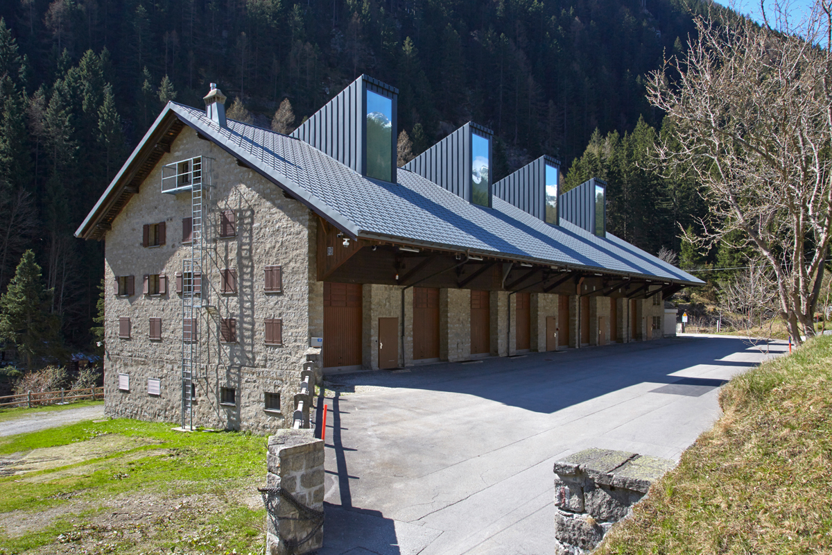 Gastateliers im Kunstdepot, Göschenen UR; Architektur: Burkhalter Sumi Architekten