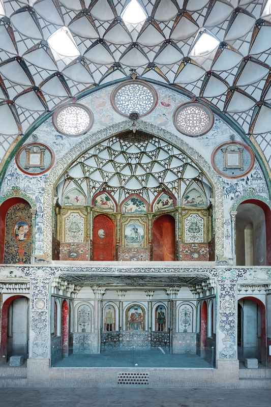 DOM-Architekturführer Iran von Thomas Meyer-Wieser: Biruni des Khaneh-ye Borujerdiha, Kashan
