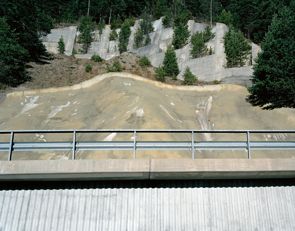 Route du Simplon, 2008 (aus der Serie «Paysage A»).