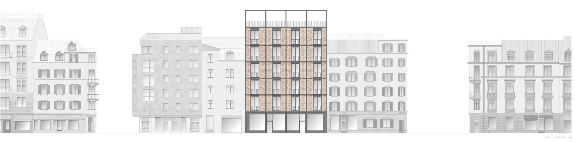 Elévation Langstrasse