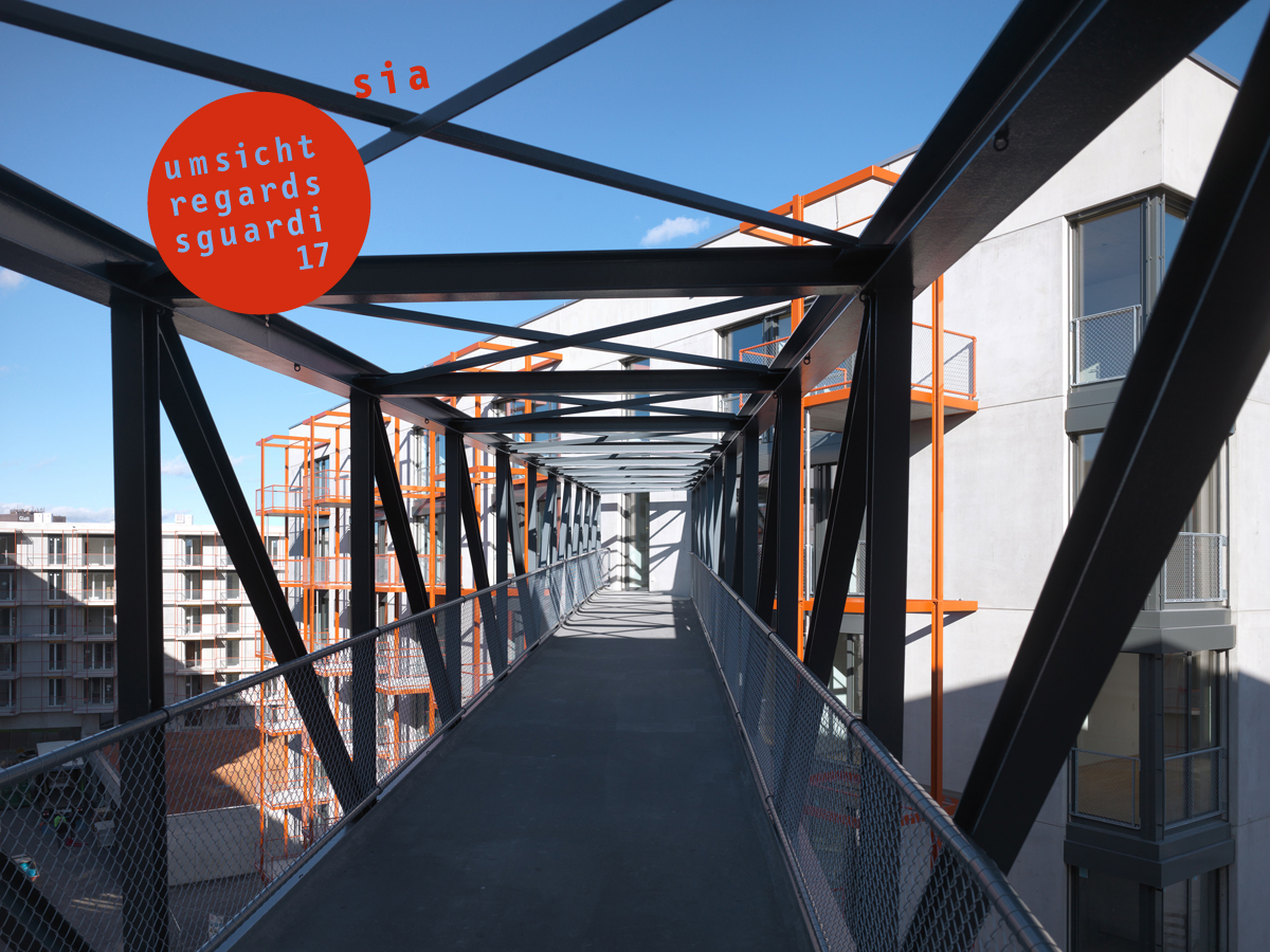 Des passerelles piétonnières pour de nouveaux modes d’habitation et de voisinage.