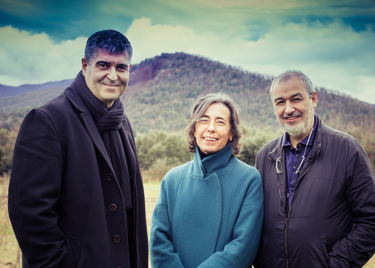 Pritzker-Preisträger für Architektur 2017: Rafael Aranda, Carme Pigem and Ramon Vilalta, RCR Arquitectes, aus Olot in Katalonien (Spanien).